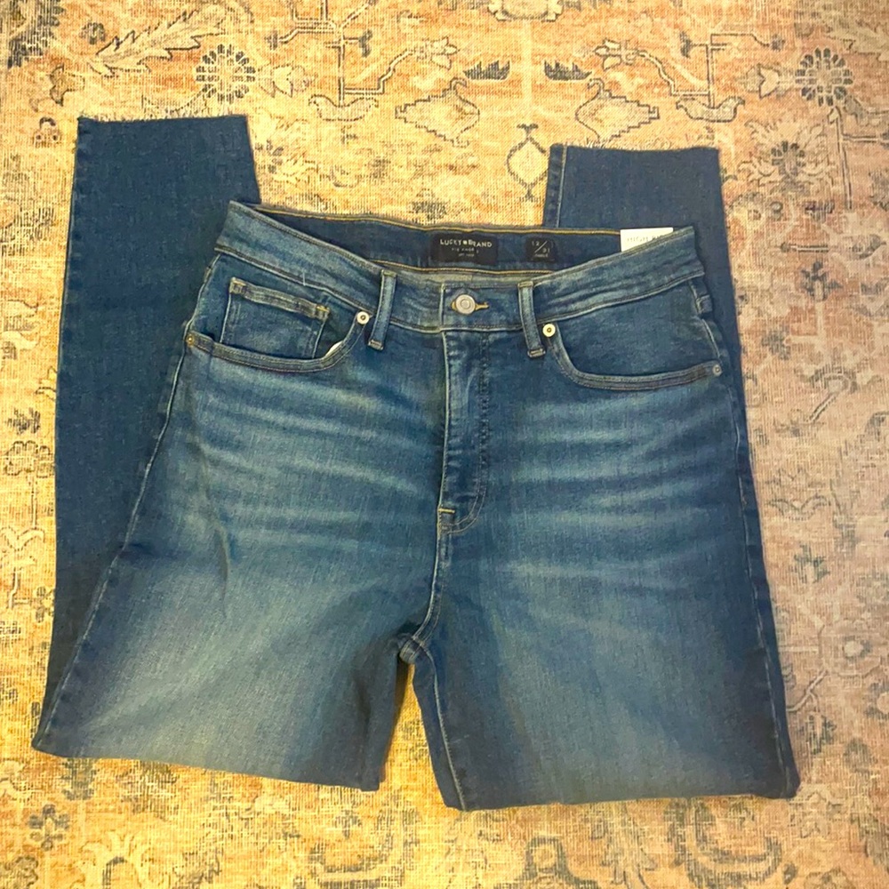 Lucky brand high rise skinny jeans NWT